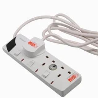 Em Lite 3-way Extension Socket 5m