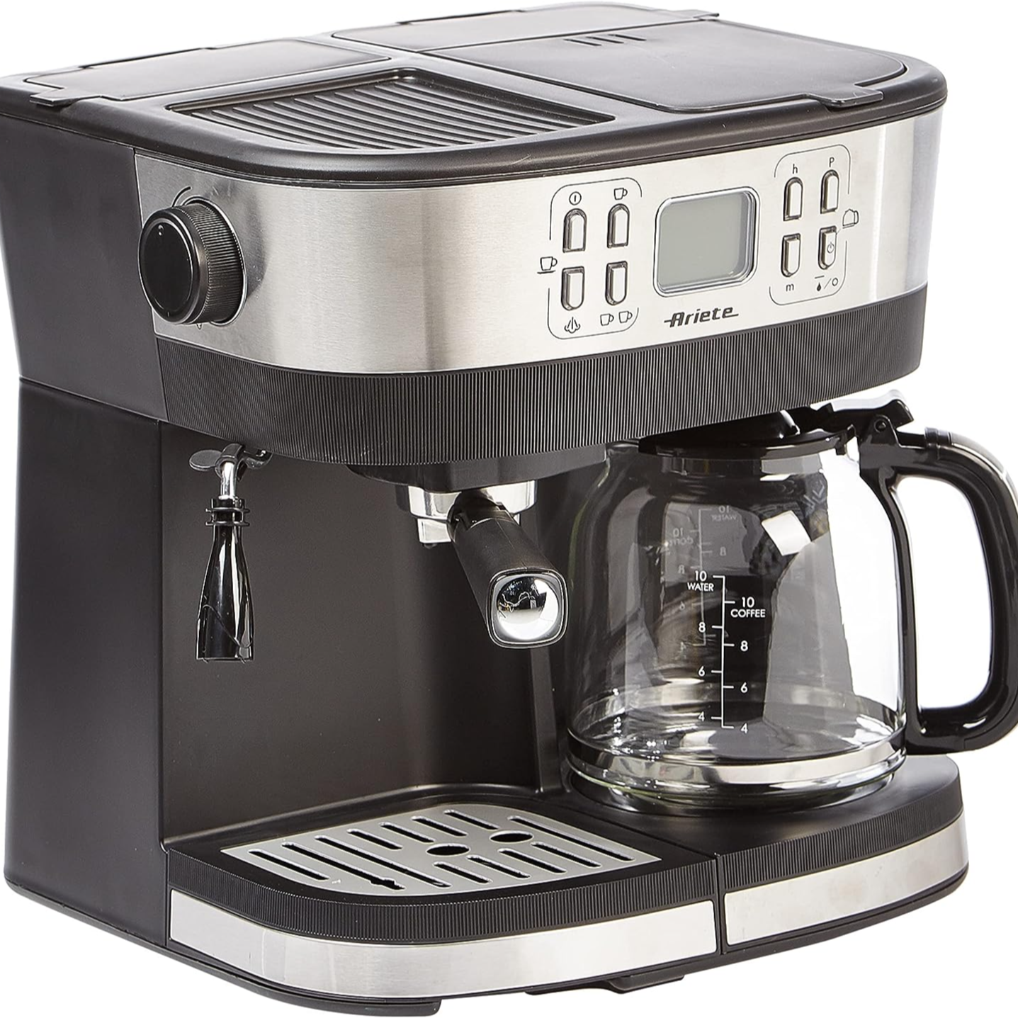 Ariete 2 In 1 Espresso With Drip Coffee Machine, 1369