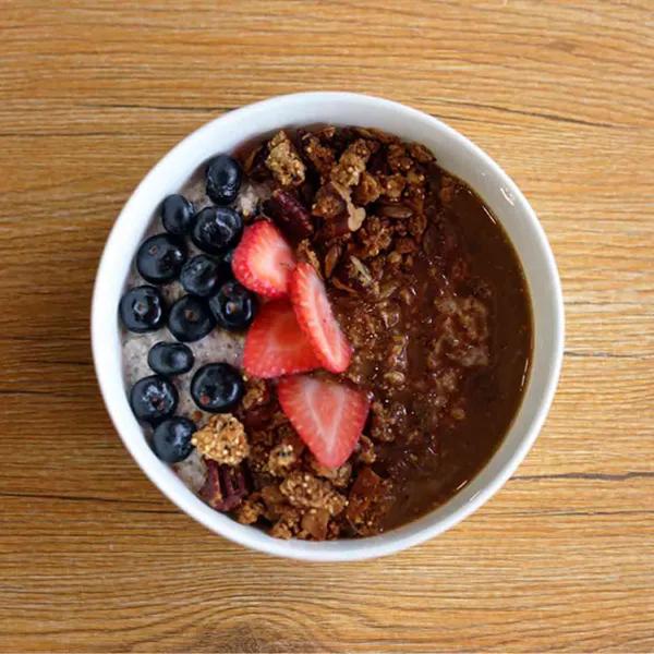 Blueberry Muffin Overnight Oats