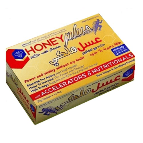 Honey Plus With Caviar 25G Sachet X 12 Pieces