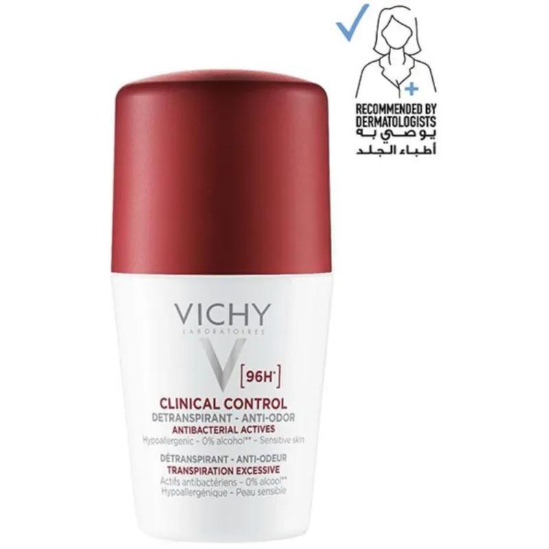 Vichy Clinical Deo Roll On 96Hr -Women 50Ml