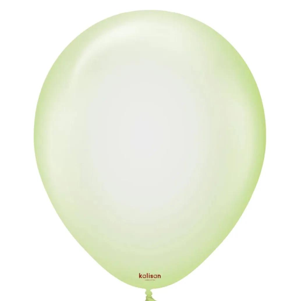 Crystal Green Helium Balloon