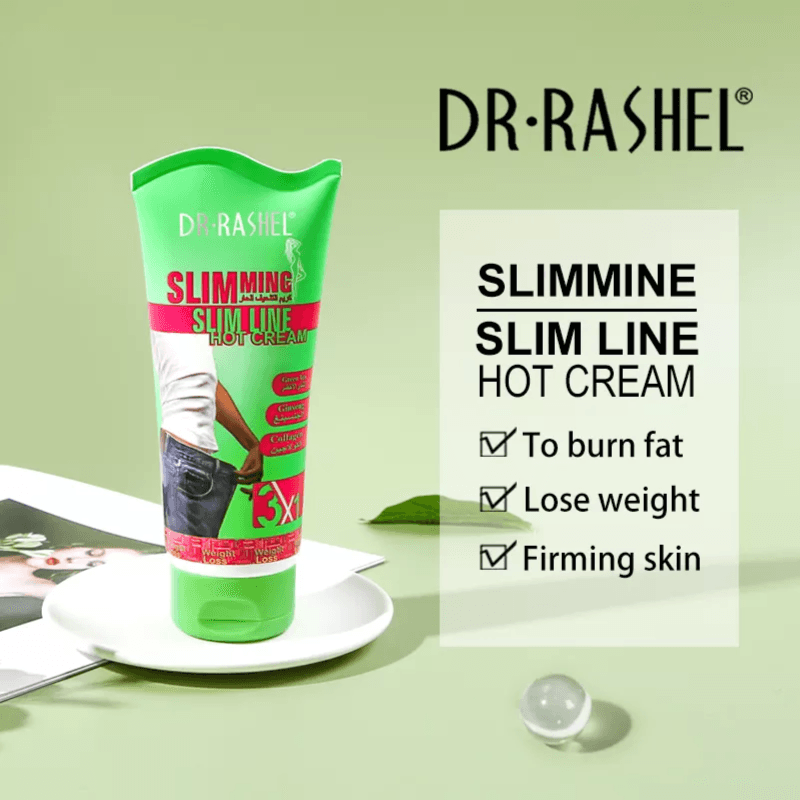 Dr. Rashel Slimming Slim Line Hot Cream  Green Tea, Collagen & Ginger Formula