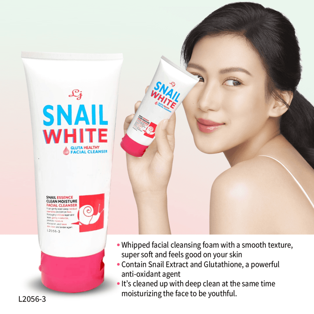 Love Jojo Snail White Gluta Healthy Facial Cleanser