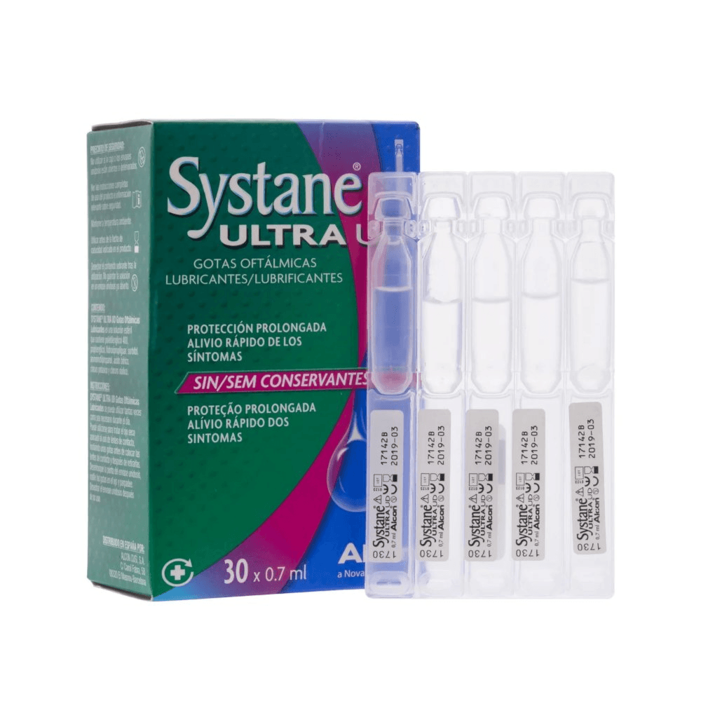 Systane Ultra UD Lubricant Eye Drops 30 vials each 0.7ml