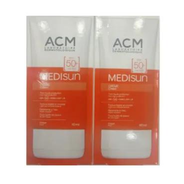 Acm Medisun Sunscreen Cream Spf 50+ 40ml 2's