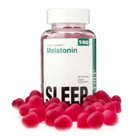 T-rq Melatonin Adult Gummies Strawberry 60 Gummies