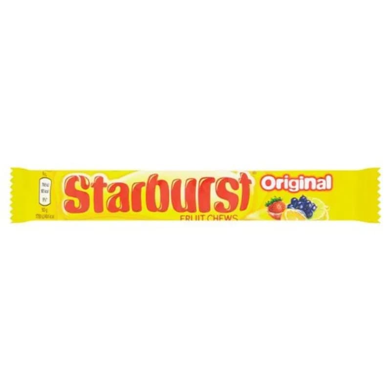 Starburst Original Soft Candies Fruit Flavor 45 Gr