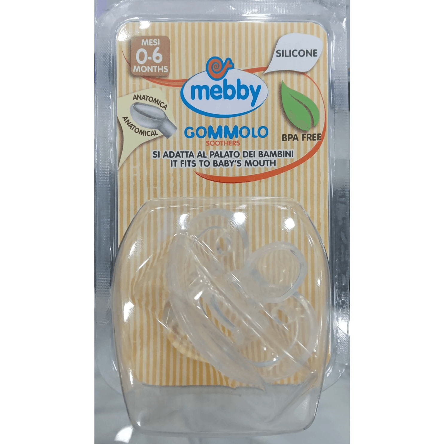 Mebby Silicone Gommolo Soother-95109