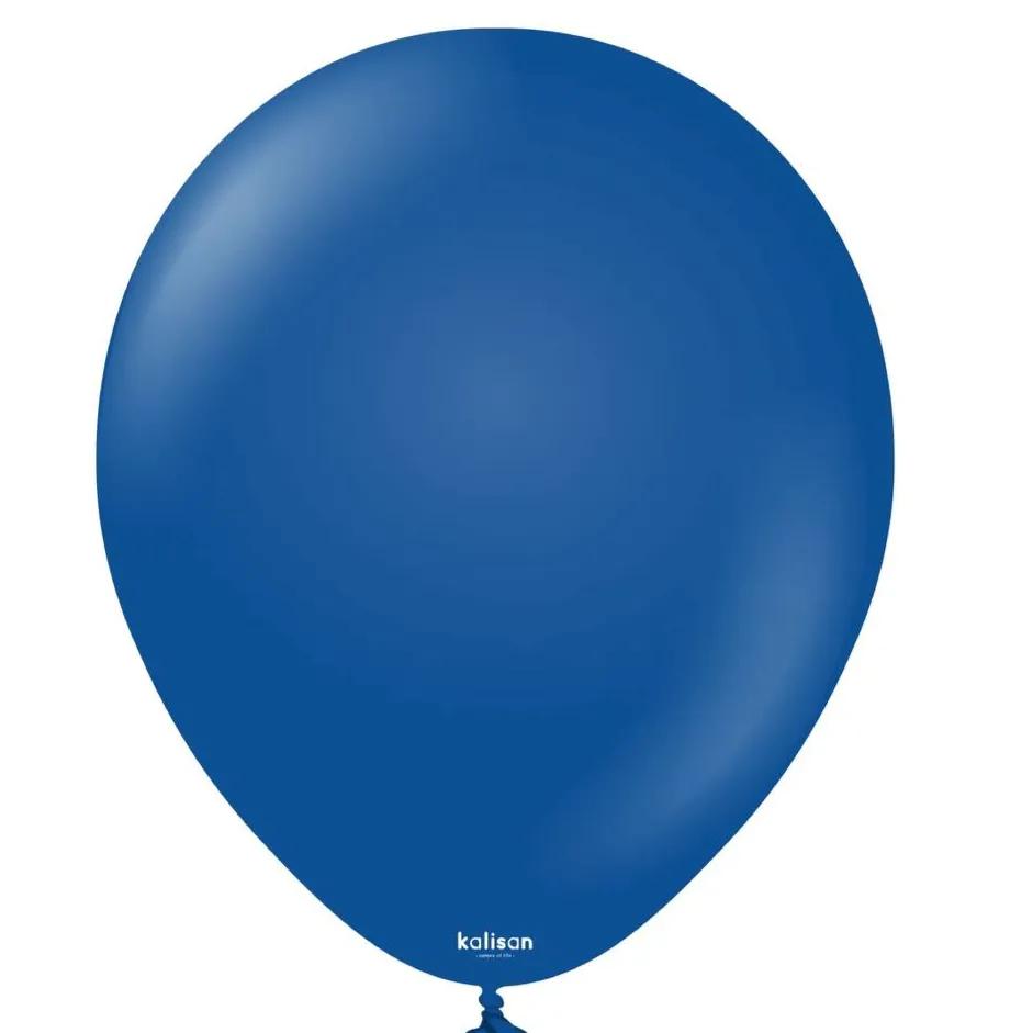 Navy Blue Latex Helium Balloon