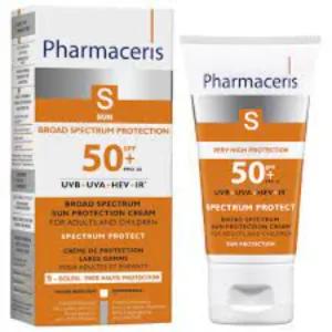 P-ceris Broad Spectrum Sun Protection Cream SPF 50 (1+1)