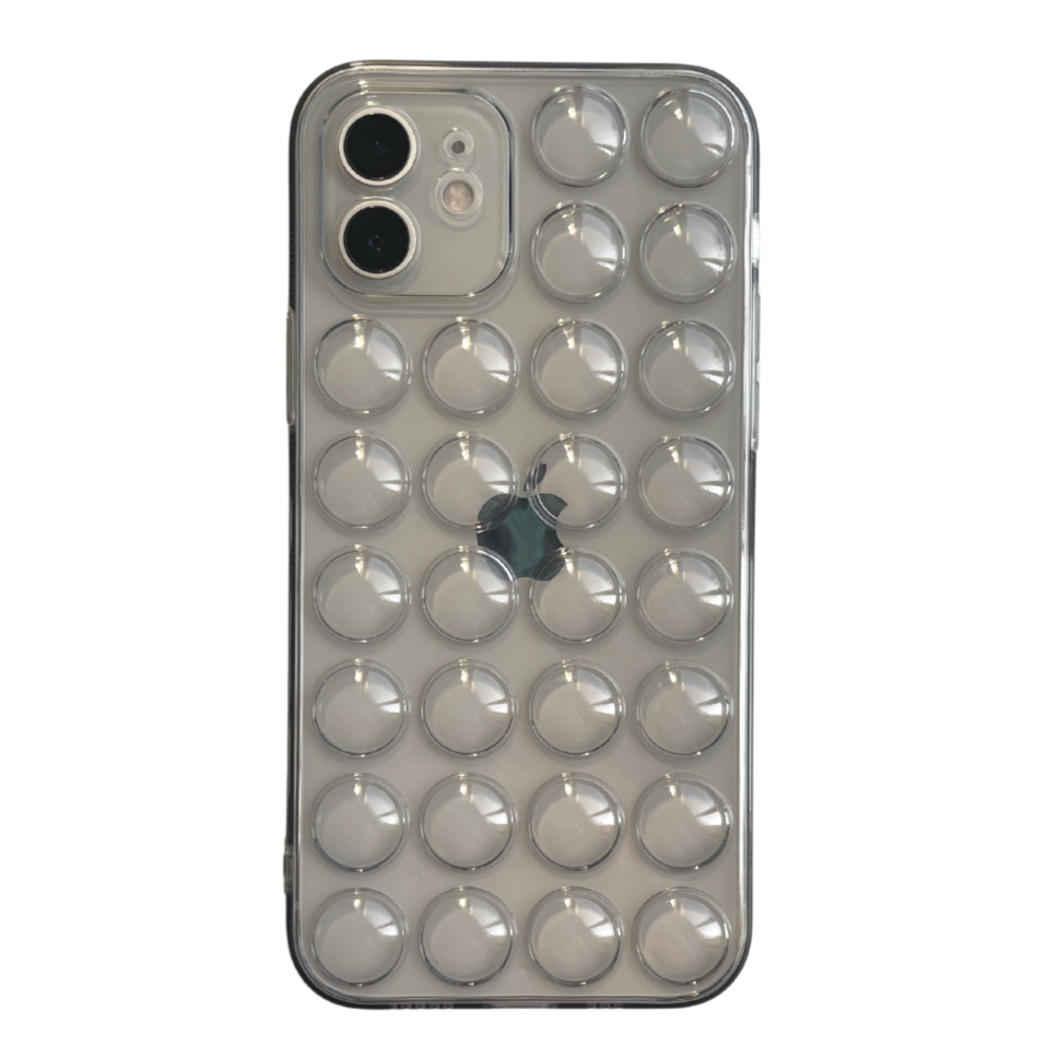 Bubbles Clear case iPhone 13 mini 13 or 13 Pro