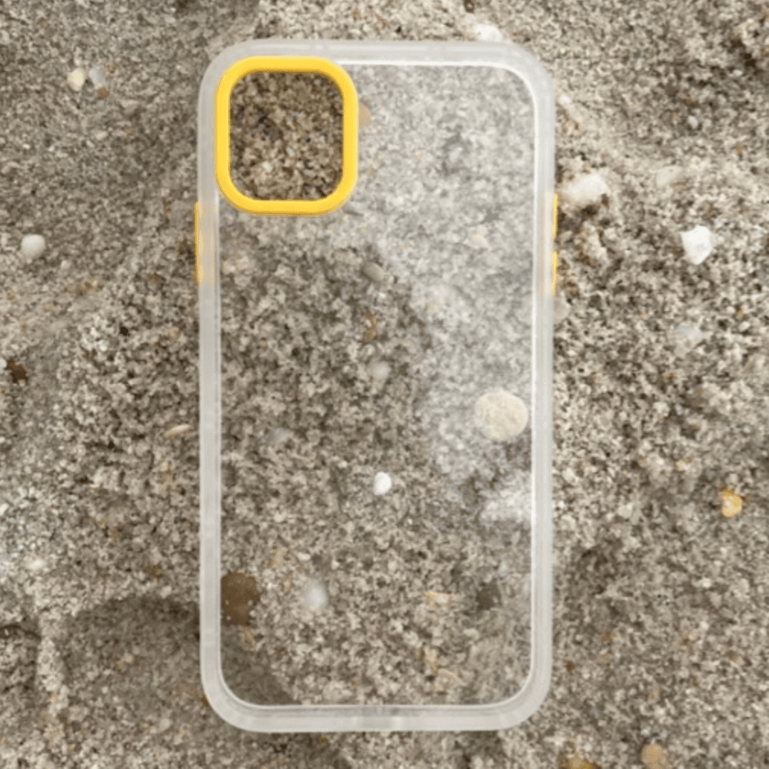 Yellow Camera Clear Case Iphone 11 Pro