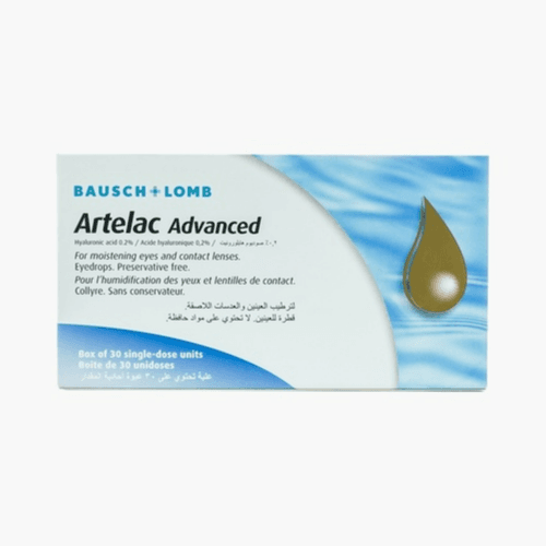 Artelac Advanced Eye Drops 30 Ampules