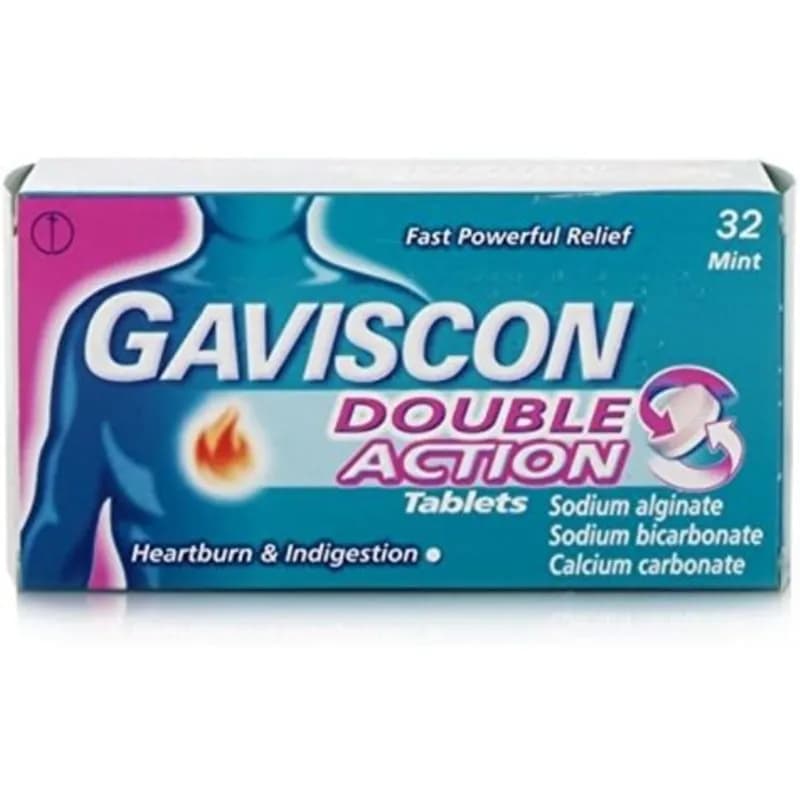 Gaviscon Double Action Chew. Tab 32s