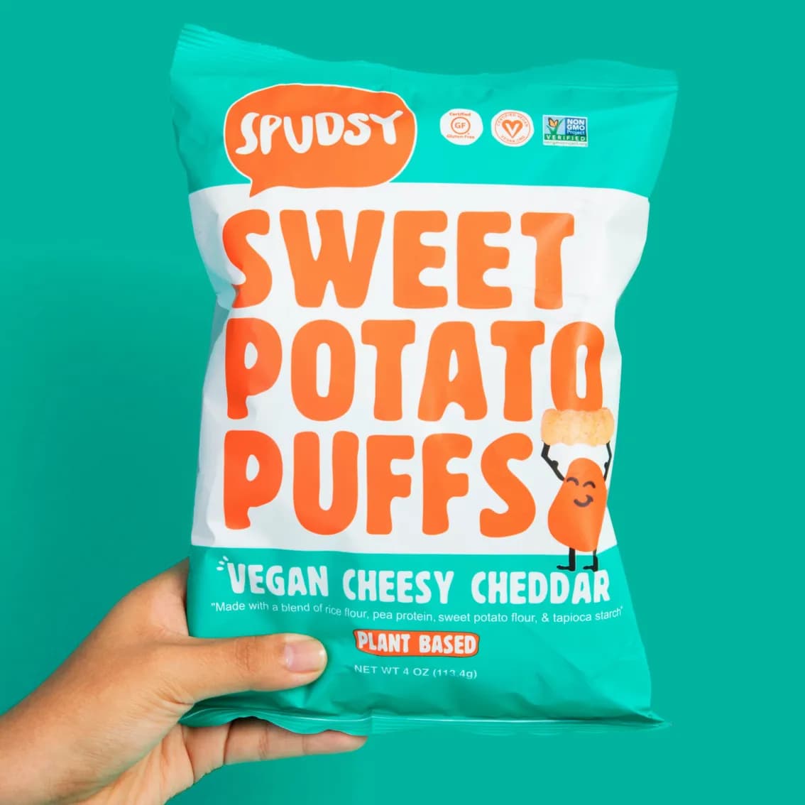 Spudsy Vegan Cheese Cheddar Puffs