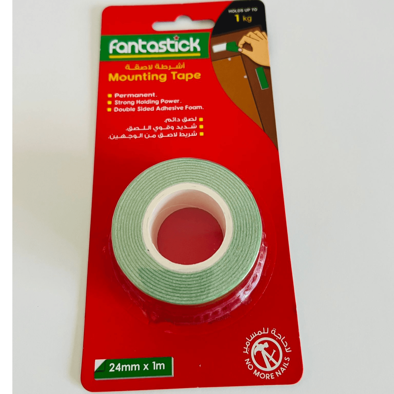 Fantastick Mounting Tape 24Mm X 1M (Dsfk02)