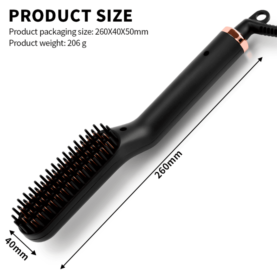 Compact Beard Straightener for Men