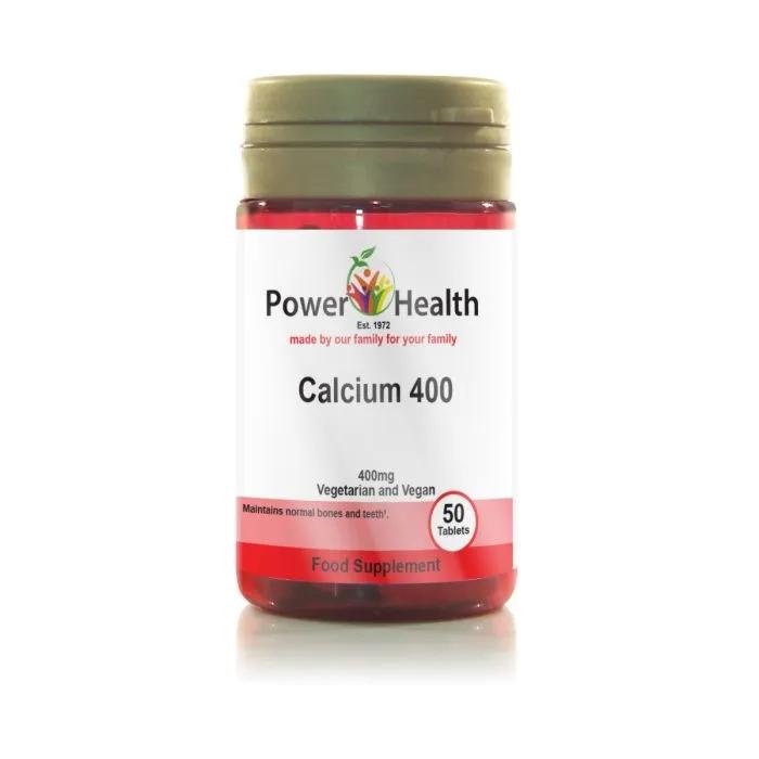 Power Health Calcium 400 Mg 50 Tab