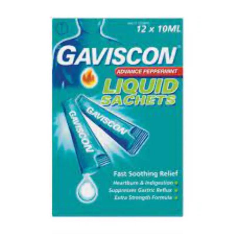 Gaviscon Advance Peppermint Saches 12s