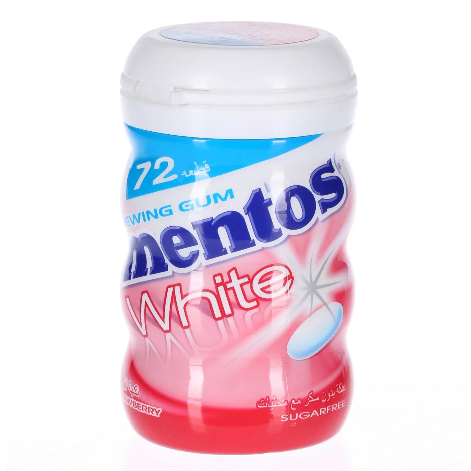 Mentos White Strawberry 72 Pieces