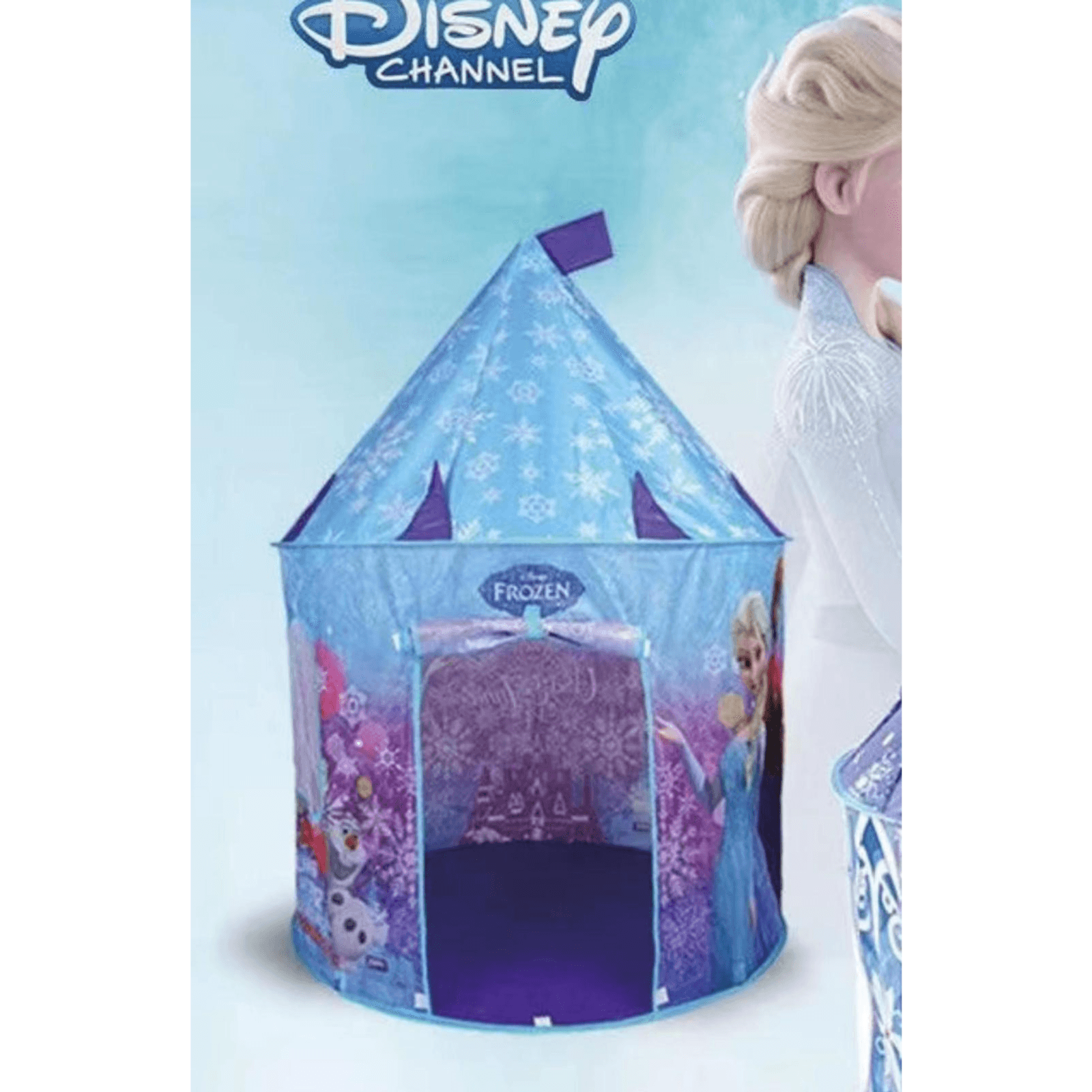 Frozen Blue Tent