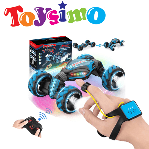 Hand Remote Control 4 Wheels Spray Car