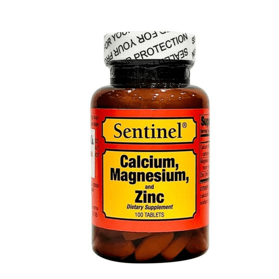 Sentinel Calcium Magnesium Zinc 100 Tabs