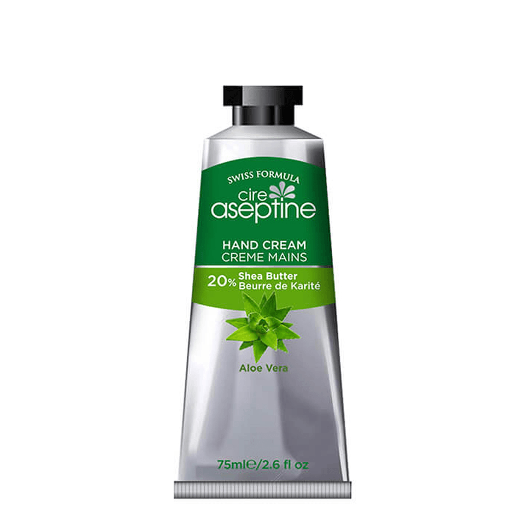 Cire Aseptine 20% Shea Butter Hand Cream Aloe Vera 75ml