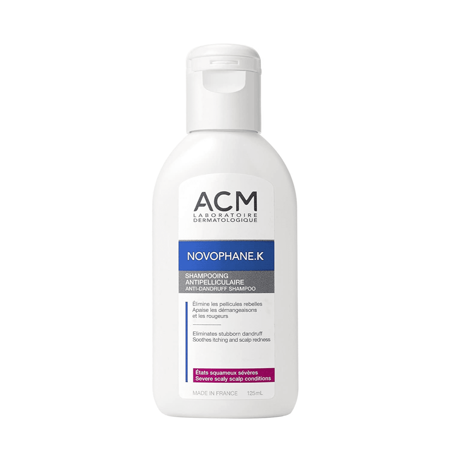 ACM Novophane K Anti Dandruff Shampoo 125ml (Buy 1 Get 1 Free) 