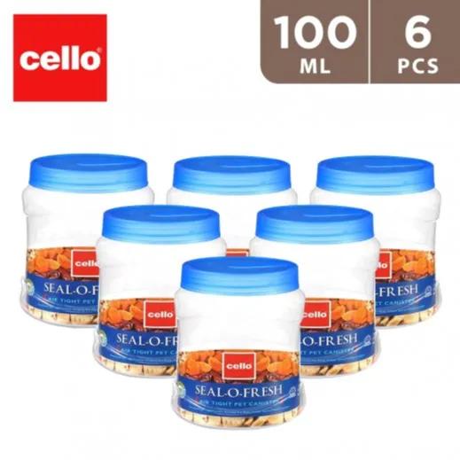 Cello Seal O Fresh 100ml 6 Pieces Set R1772