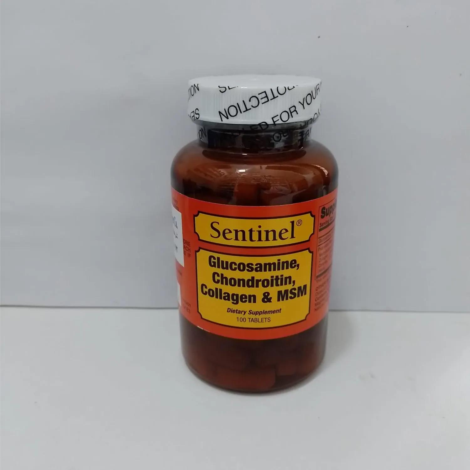 Sentinel Glucosamine, Collagen 100's