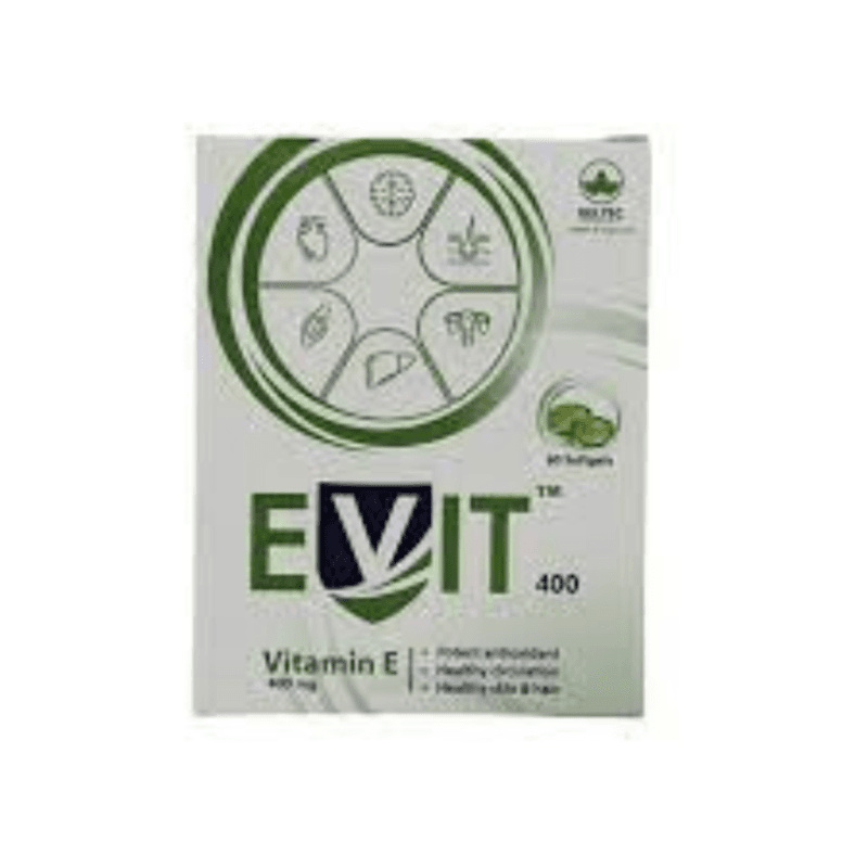 Evit 400 Mg Capsules 30s