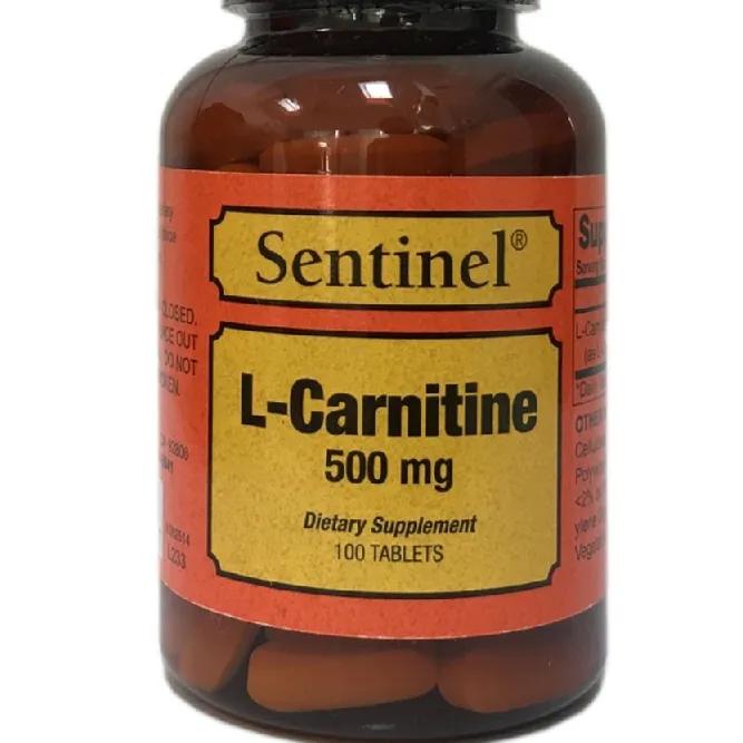 Sentinel L-carnitine 500mg 100's