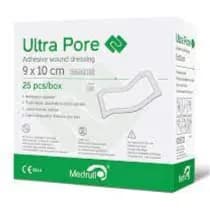 Ultra Pore Adhesive Wound Dressing 6 x 7cm 25 Pieces