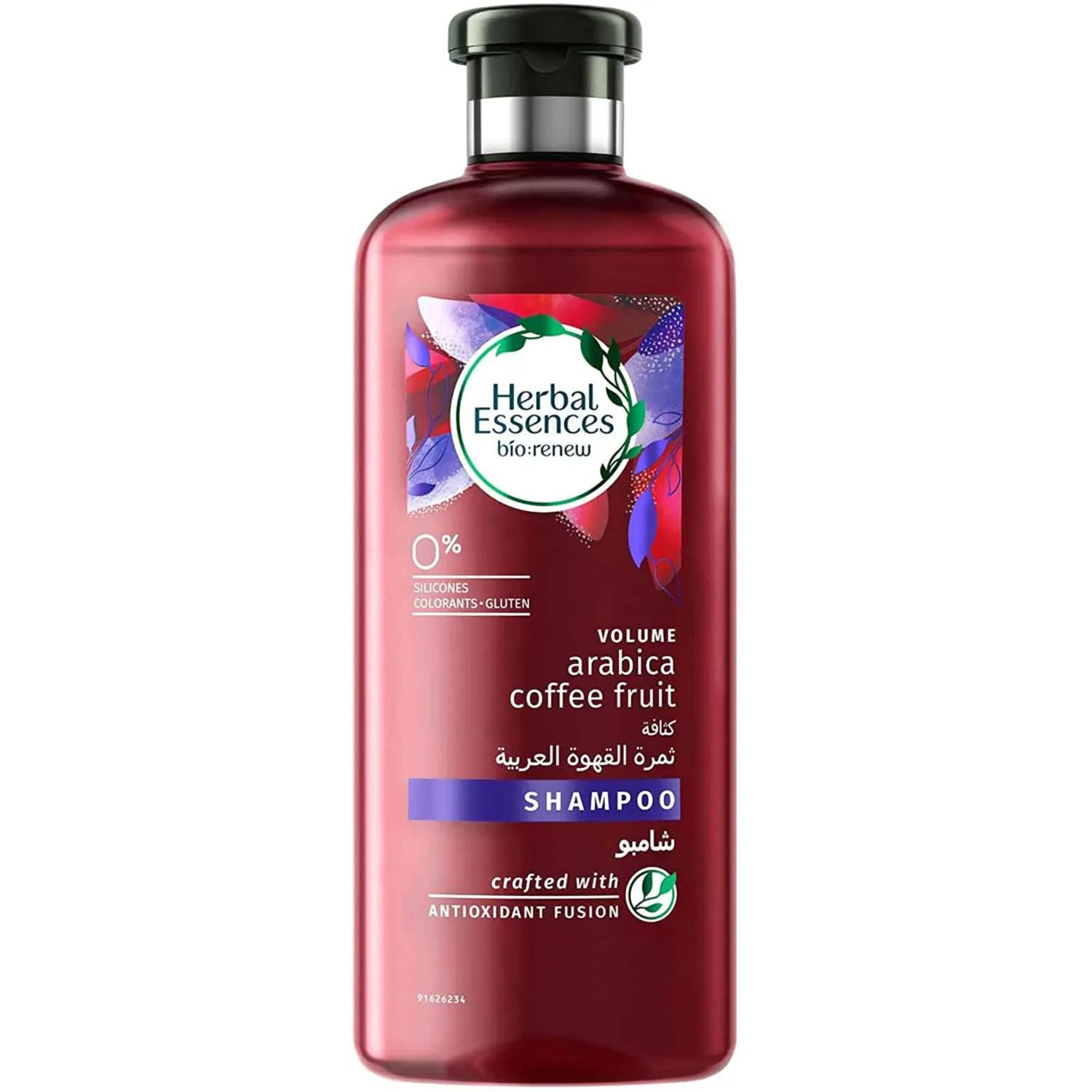 Herbal Essencess Bio:Renew Volume Arabica Coffee Fruit Shampoo, 400ml