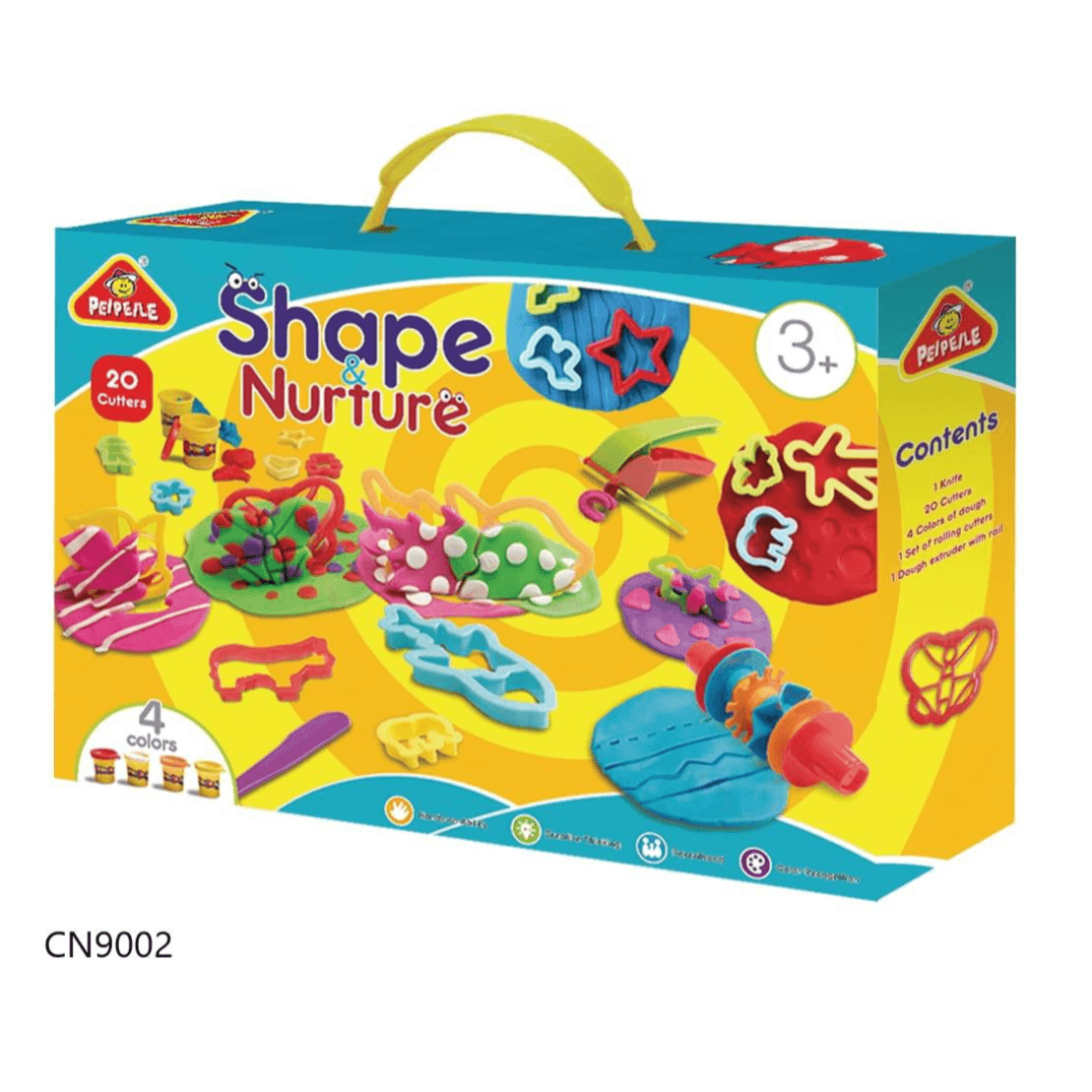 Peipeile Clay&Dough With 20 Creative Shapes (Dgpl41_026)