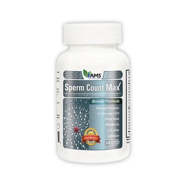 Ams Sperm Count Max Booster Formula 60 Cap