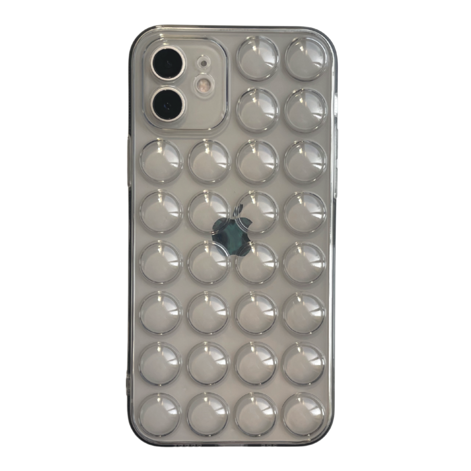 Bubbles Clear Case iPhone 12 mini 12 or 12 Pro