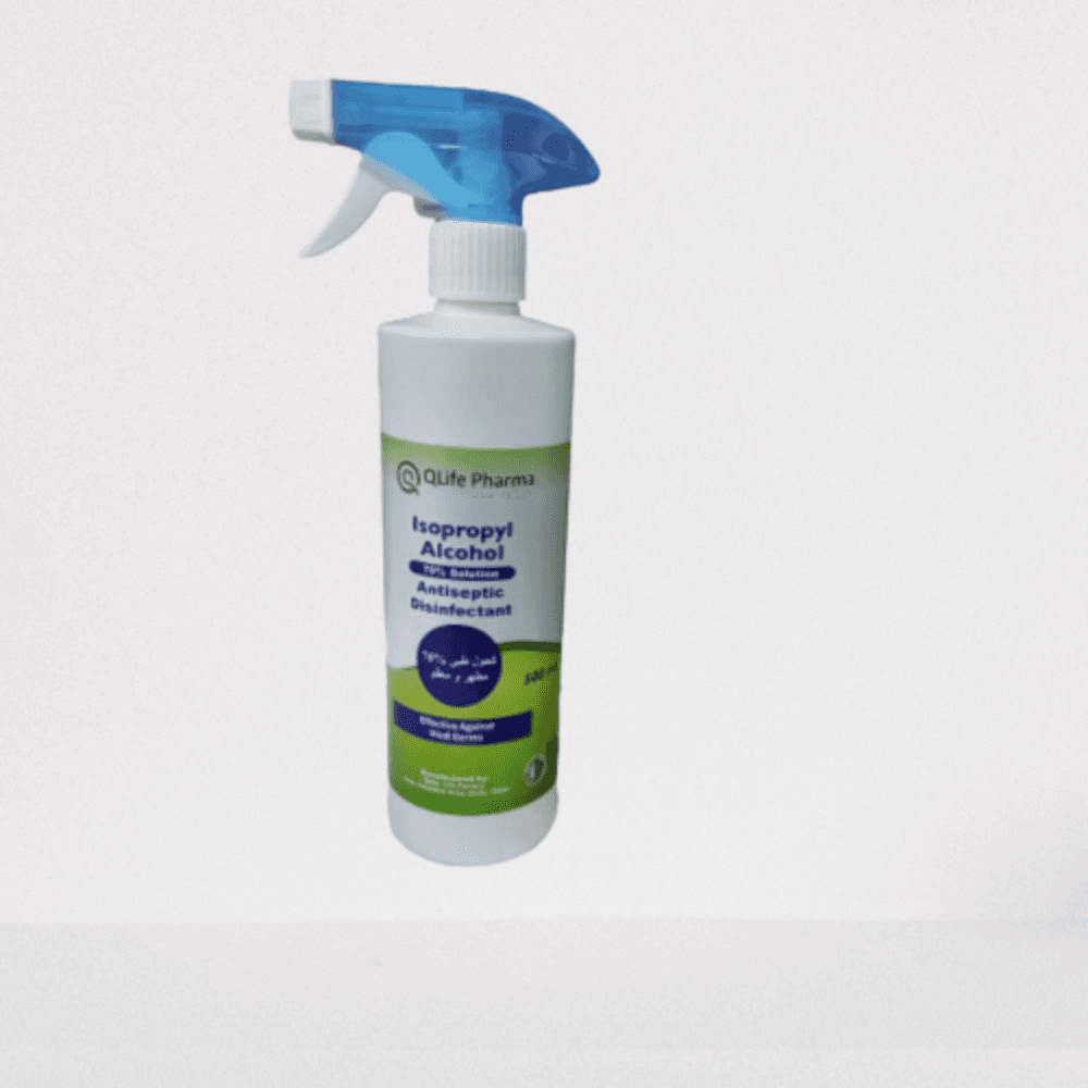 Qlife 70% Isopropyl Alcohol Triggar Spray 500ml
