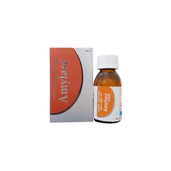 Amylase Syrup Sweet Mandarin Flavor 100ml