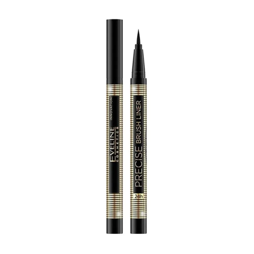 EveLline Precise Brush Eye Liner Black Ultra lasting for 24hr