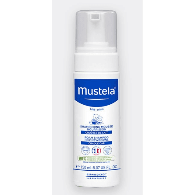 Mustela New Born Foam Shampoo 150ml