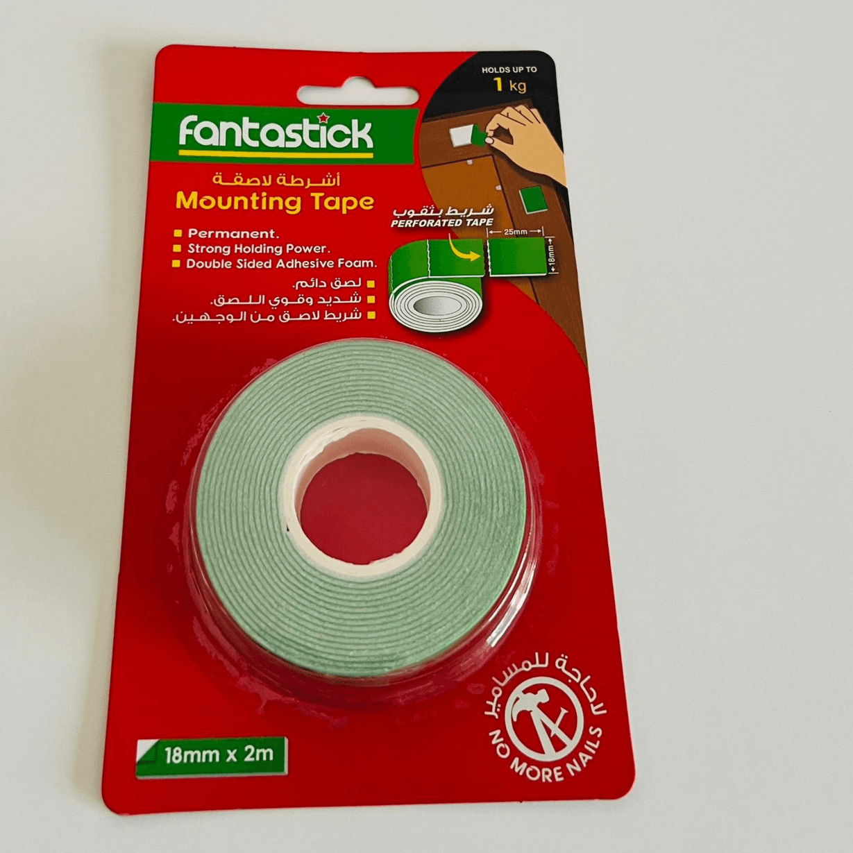 Fantastick Mounting Tape 18Mm X 2M ( Dsfk01)