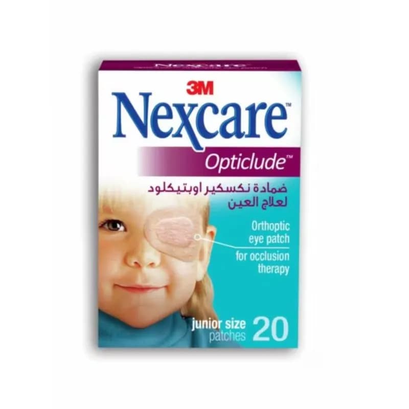 Nexcare Opticlude Eye Pad Junior 20'S