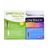 One Touch Ultra Refill Kit (2x50 Ultra Strips+100 Lancet Delica Plus)