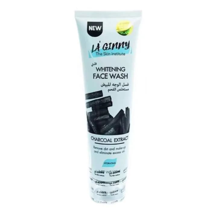 Laginny Charcoal Extract Whitening Face Wash 100 Ml