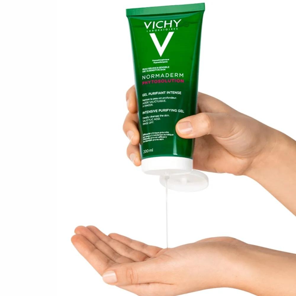 Vichy Normaderm Phyto Solution Soln Intense Purifying Gel 200 Ml