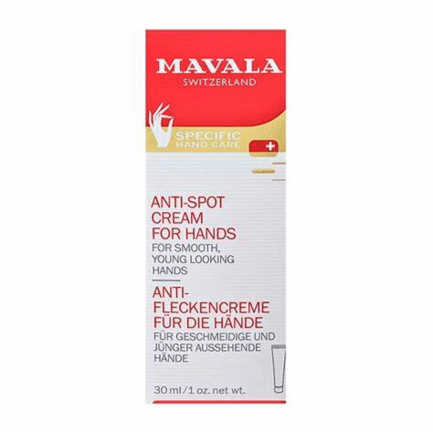 Mavala Anti-Spot Cream for Hands For Smooth, Young looking Hands 30ml