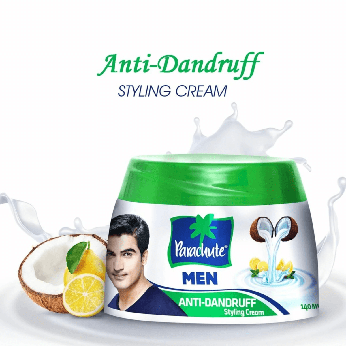 Parachute Men Anti Dandruff Styling Cream 140ml